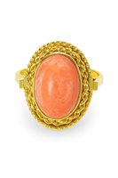 Ring Idee Preziose dal 1987 Woman in Yellow Gold Corallo IP.AK18G/27 - IP.AK18G/27